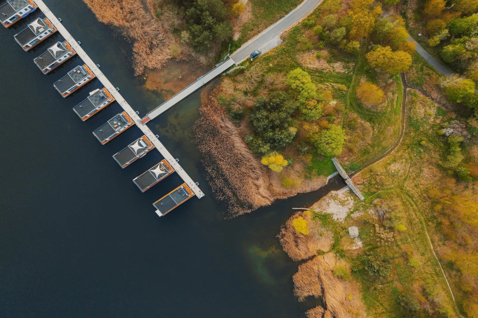 Hausboot am Gräbendorfer See-Zones été à 1 km