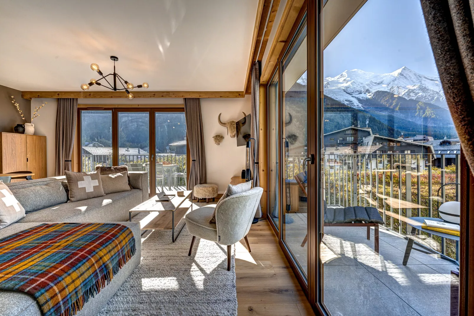 Blanc Mont Blanc 303-Terrasse/Balkon