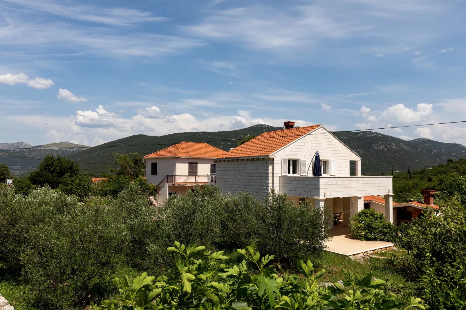 Apartment Relax Ston - Two Bedroom Apartment with Terrace-Im Freien