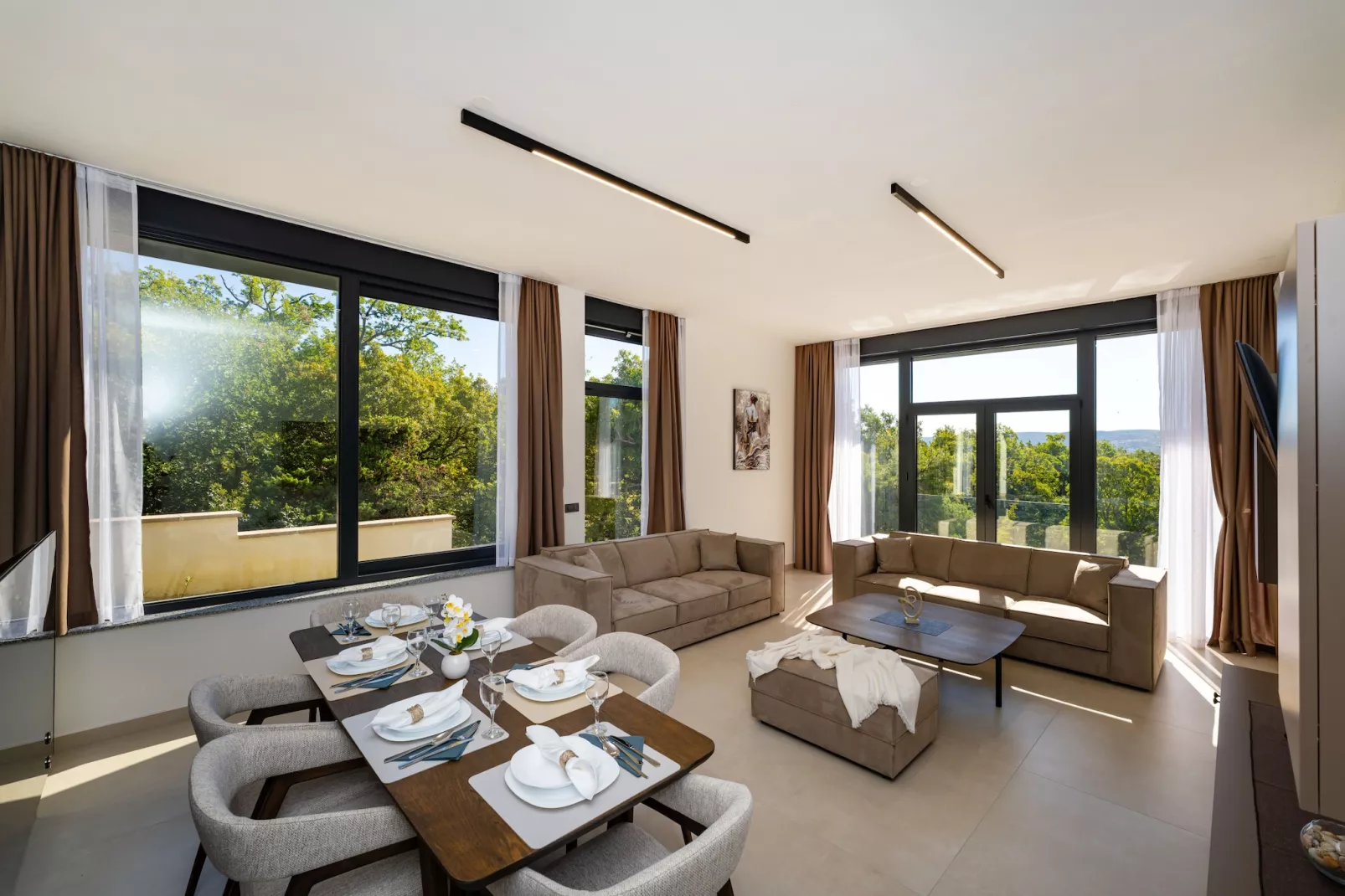 Sea view Villa Senti-Salon