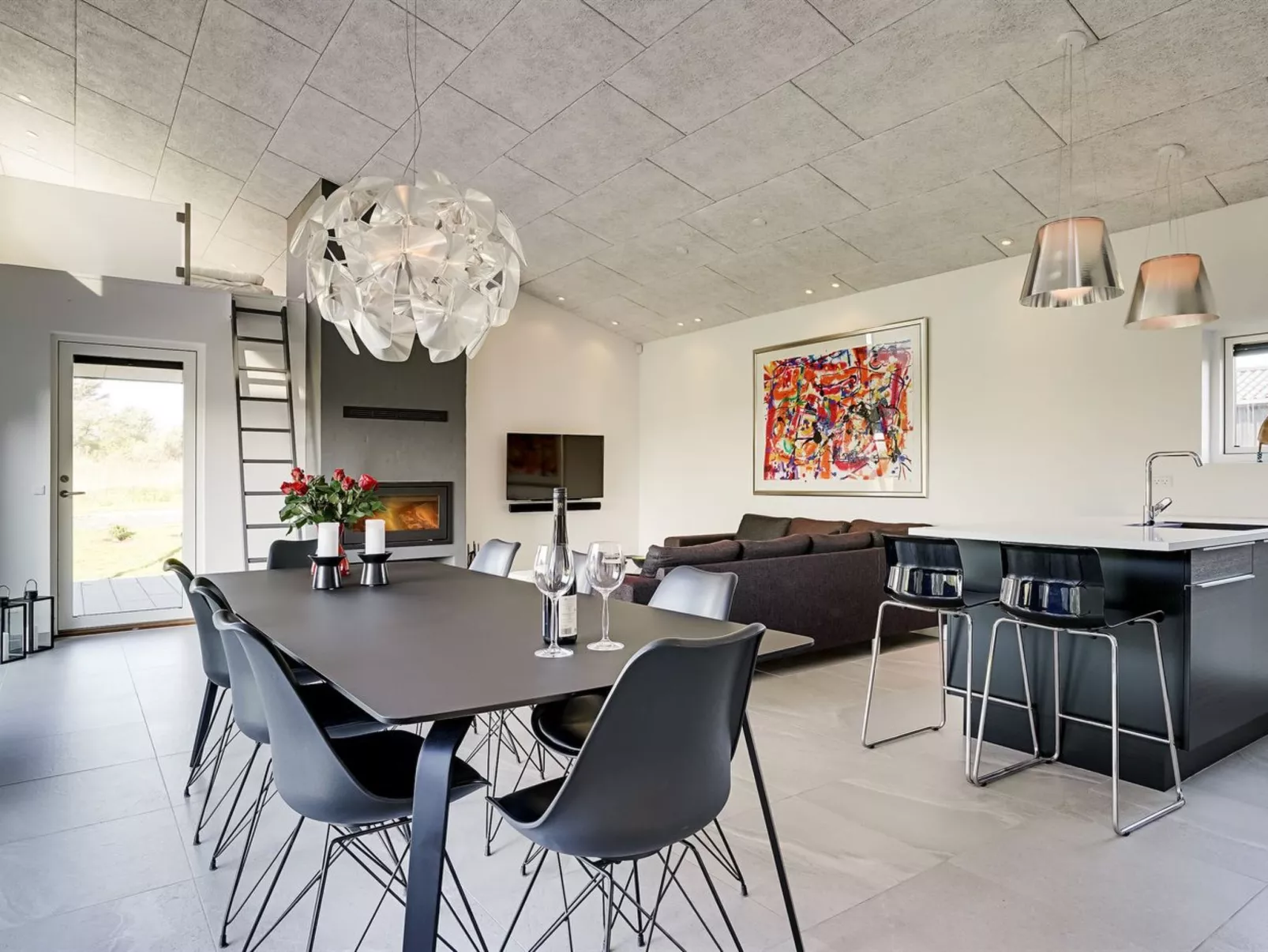 "Alva" - 998m from the sea-Dedans