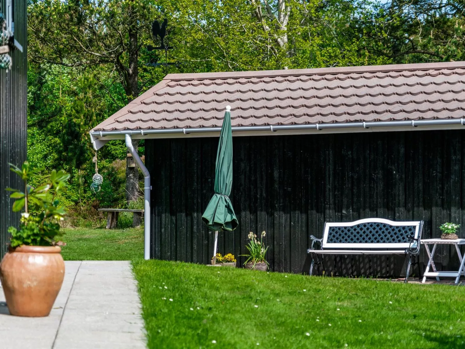 "Tidemand" - 1.5km from the sea-Dehors