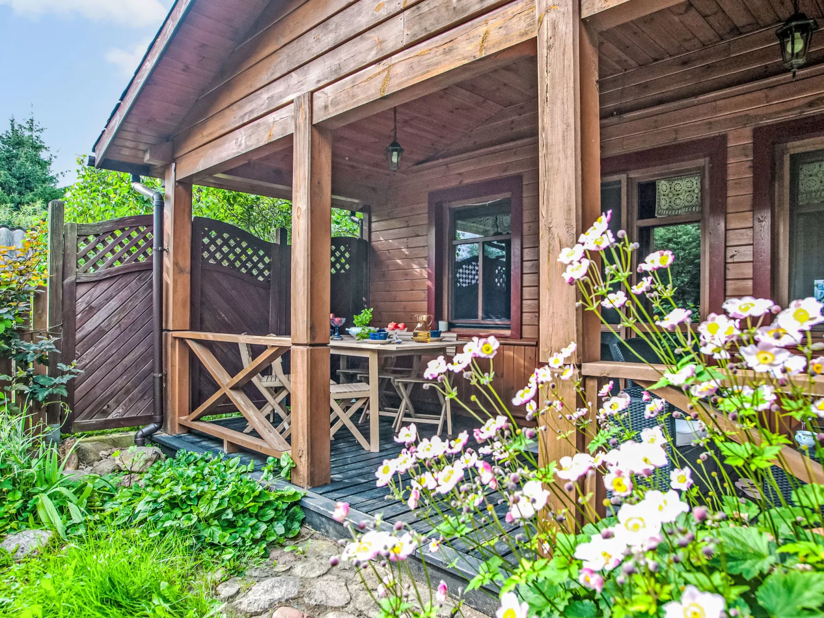 U Prababci Olgi-Draußen