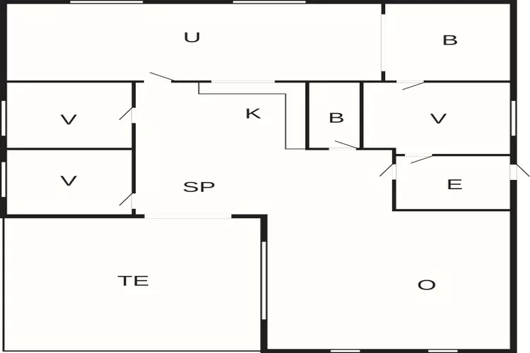Renovierter Ruckzug in Marielyst -- By Traum Ferienwohnungen-Grundriss