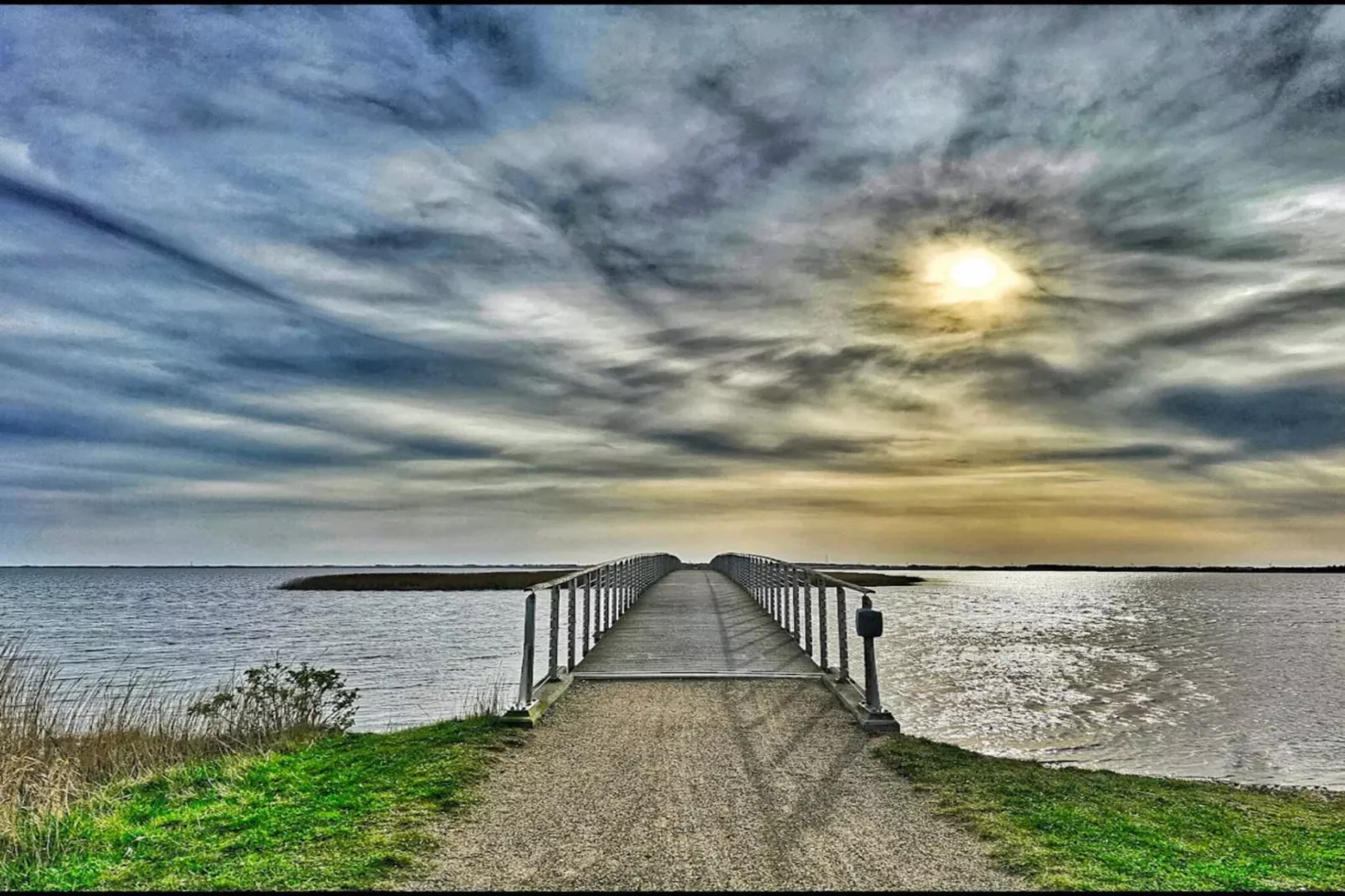 Maison de vacances pour 4 a Ringkøbing-By Traum-Vue sur l'eau