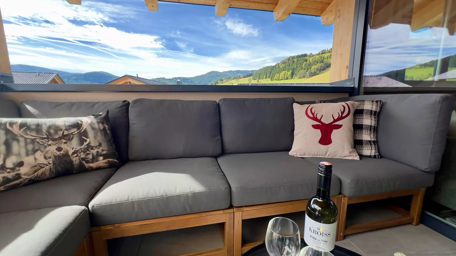 Grebenzen Lodge Edelweiss-Terrace balcony