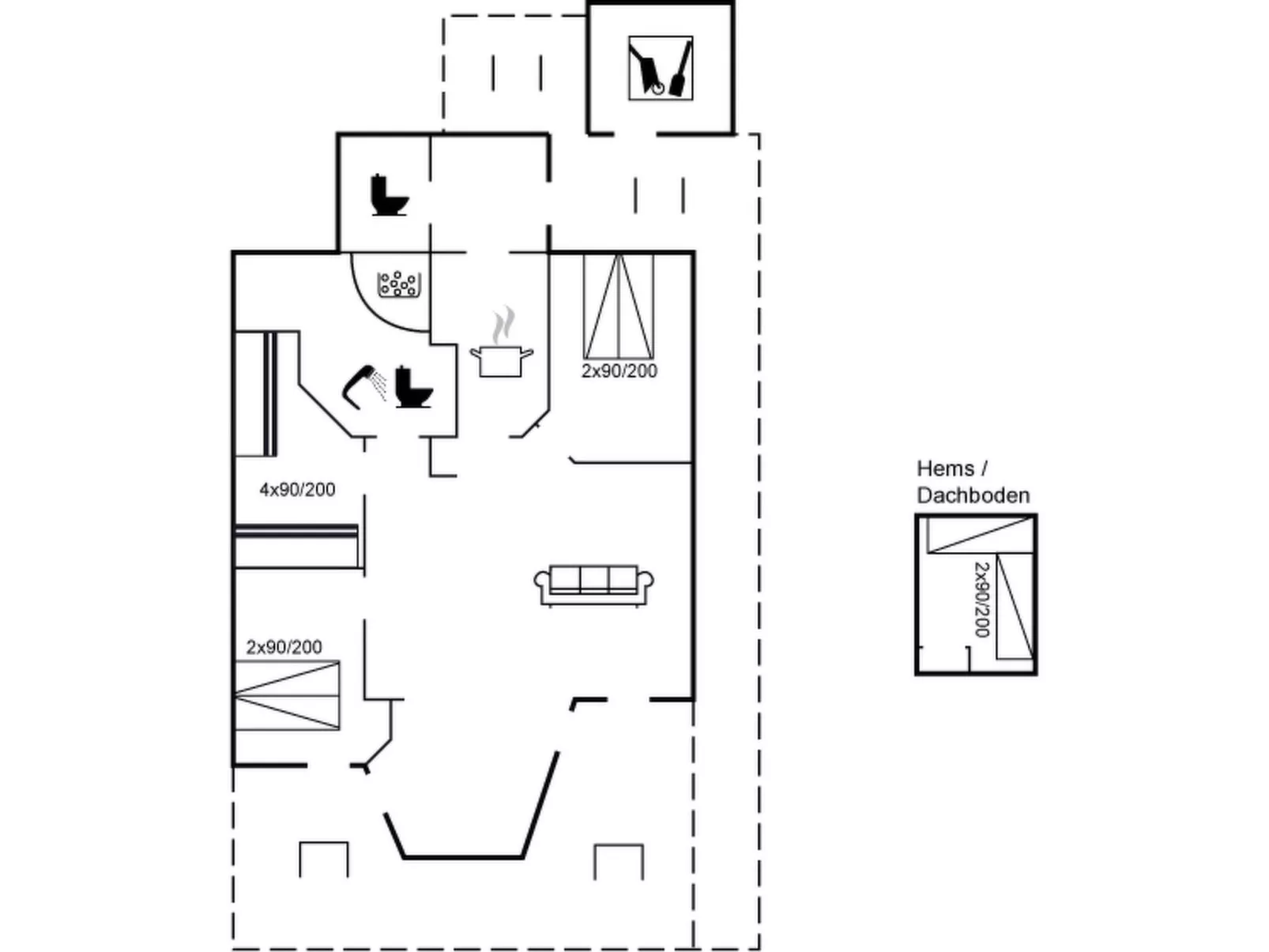 "Felicita" -  from the sea-Dedans