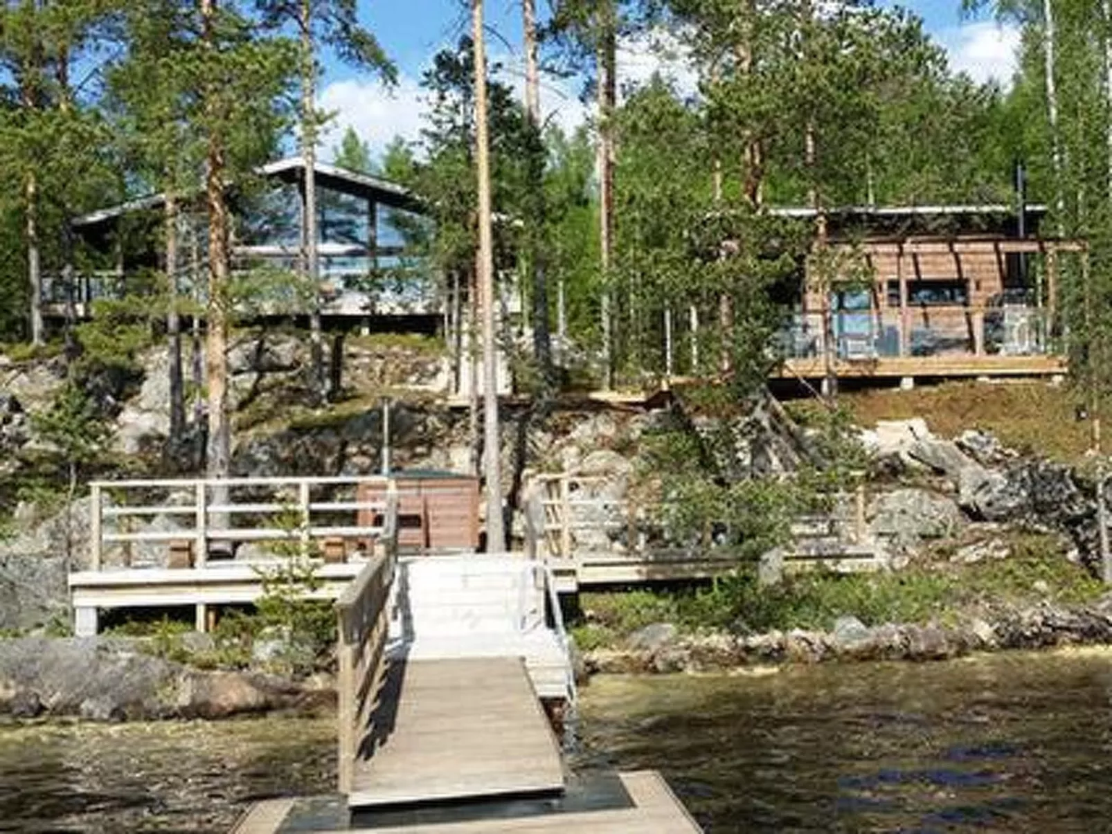 Villa miestamo-Dedans