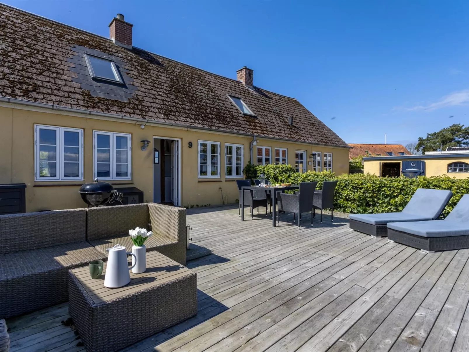 "Ilze" - 20m from the sea-Draußen