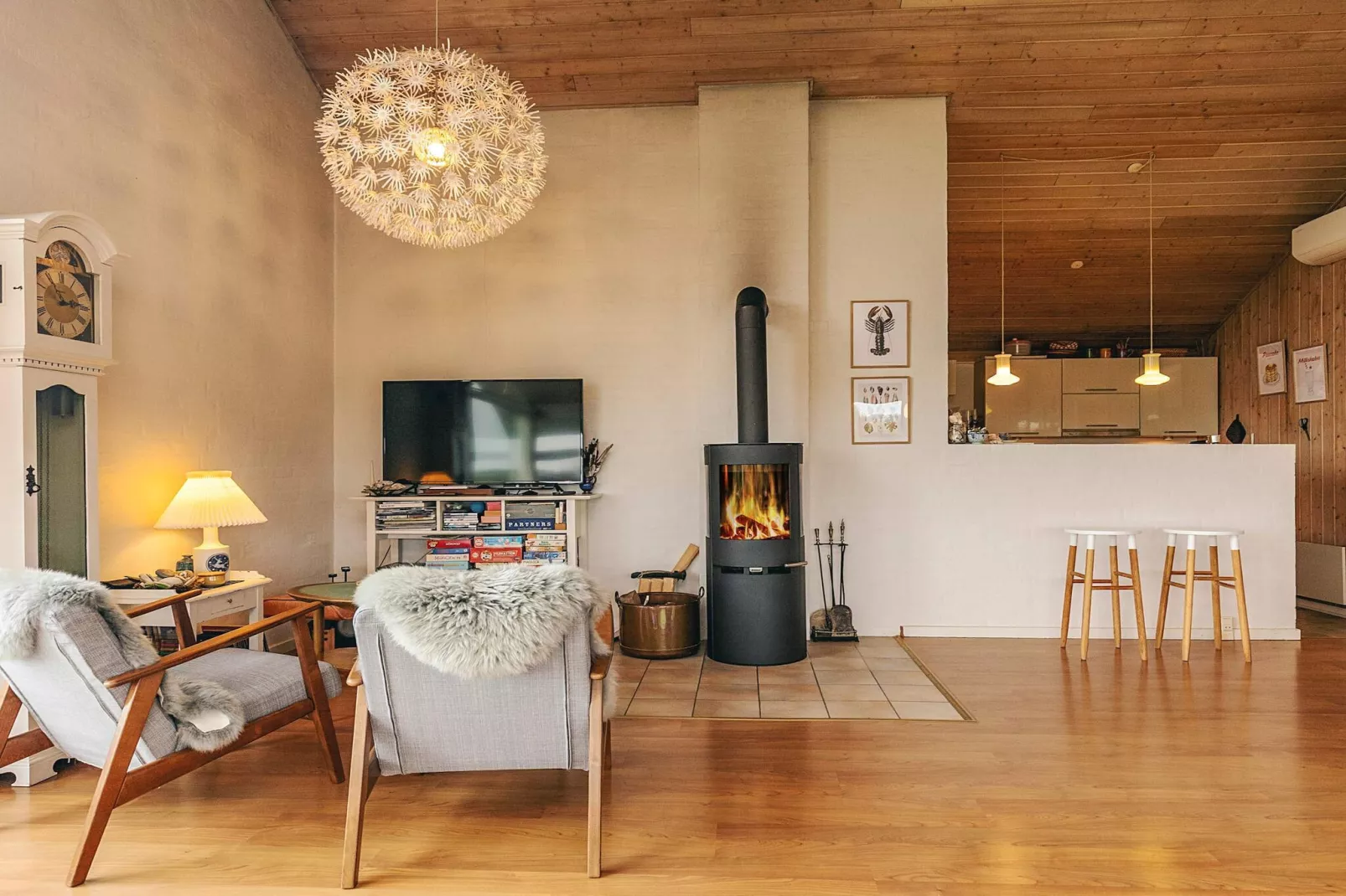 Maison de vacances pour 4 a Struer-Intérieur