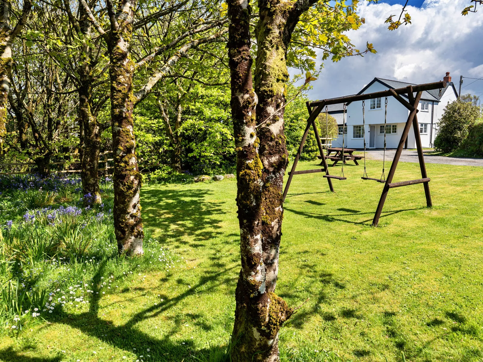 Trethew Cottage-Draußen