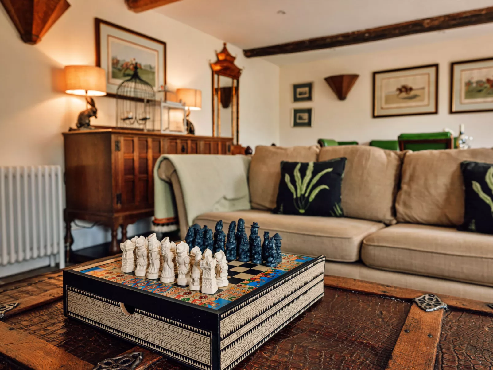 Beili Glas Cottage-Dedans