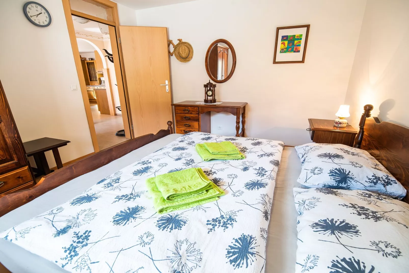 Holiday Home Slap with Sauna and BBQ - Two Bedroom Holiday Home-Bedroom