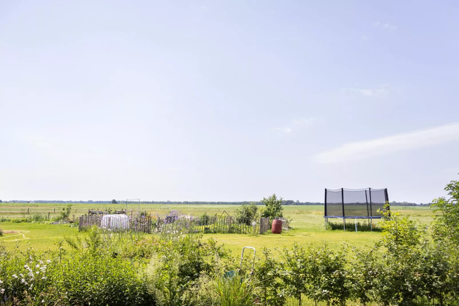 Eindeloos Uitzicht-Garten Sommer