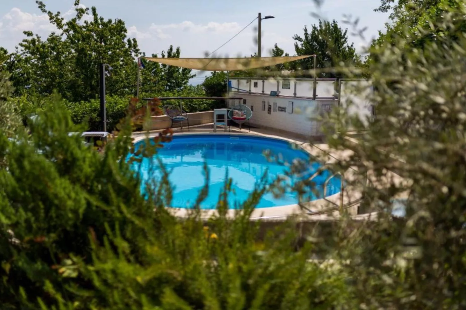 Apartments Melanie - Oprić Hills  Three bedroom apartment with balcony and sea view (A)-Schwimmbad