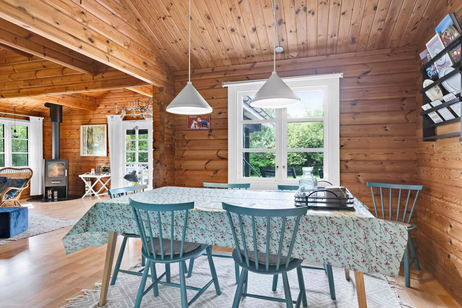 5 Sterne Ferienhaus in Sæby-Innenbereich