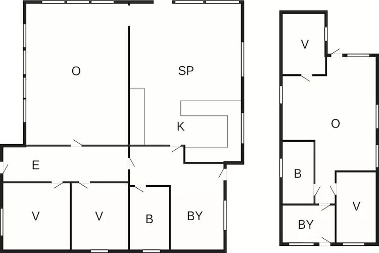5 star holiday home in Assens-Floor plan
