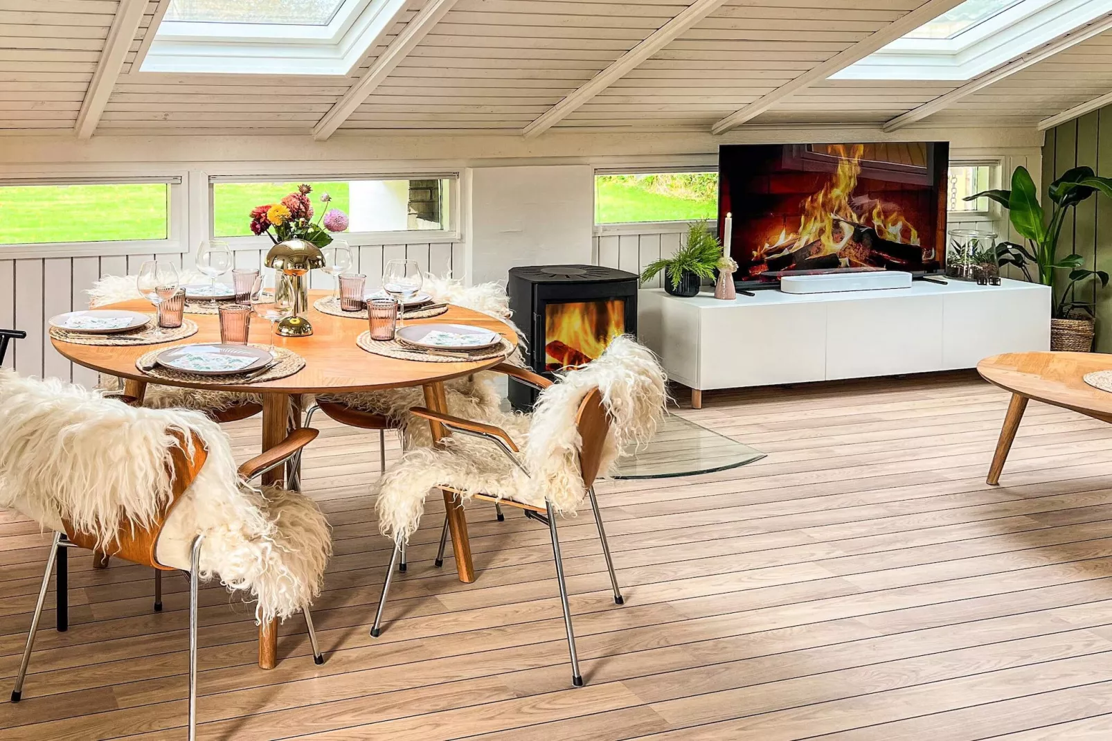 6 Personen Ferienhaus in Væggerløse-Innenbereich