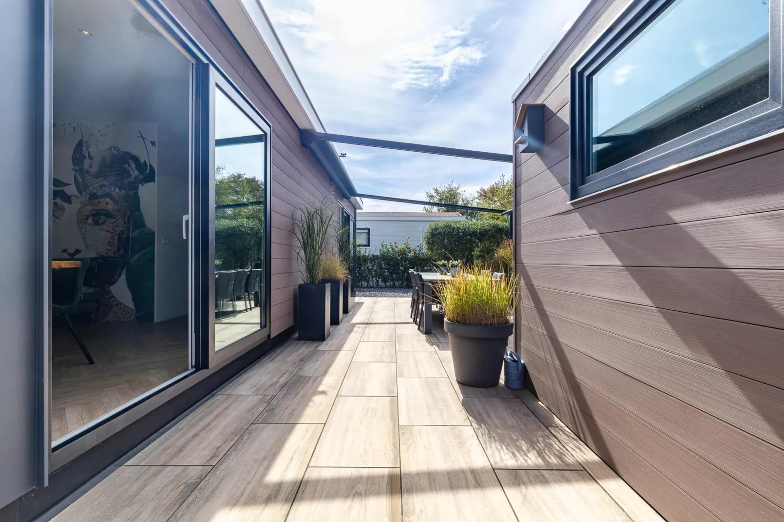 Chalet Julianahoeve | Beachhouse Renesse 2645-Terrasse / balcon