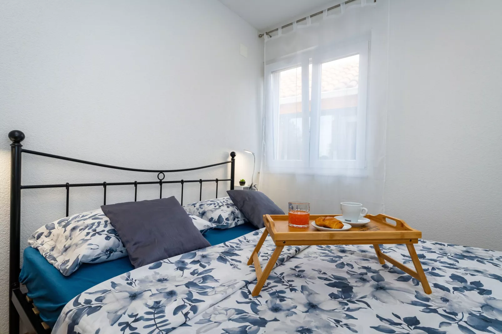 Apartment Nikita with private pool-Bedroom