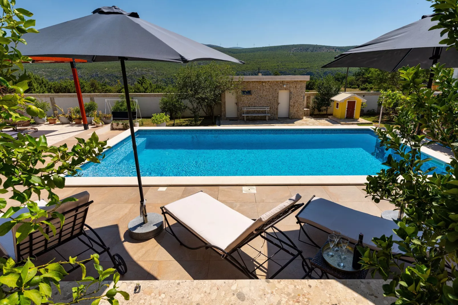 Villa Sucic with private pool-Schwimmbad
