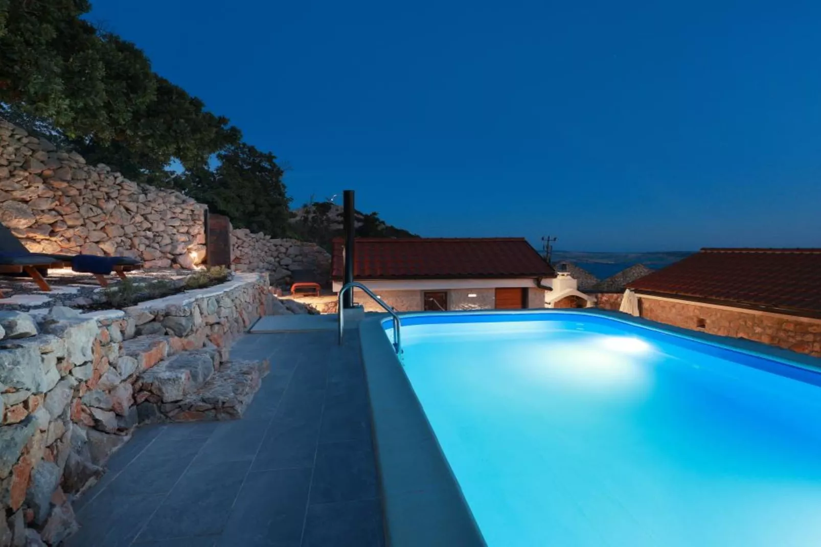 Ana’s Stone House Jurčić Kalić with the Pool-Swimming pool