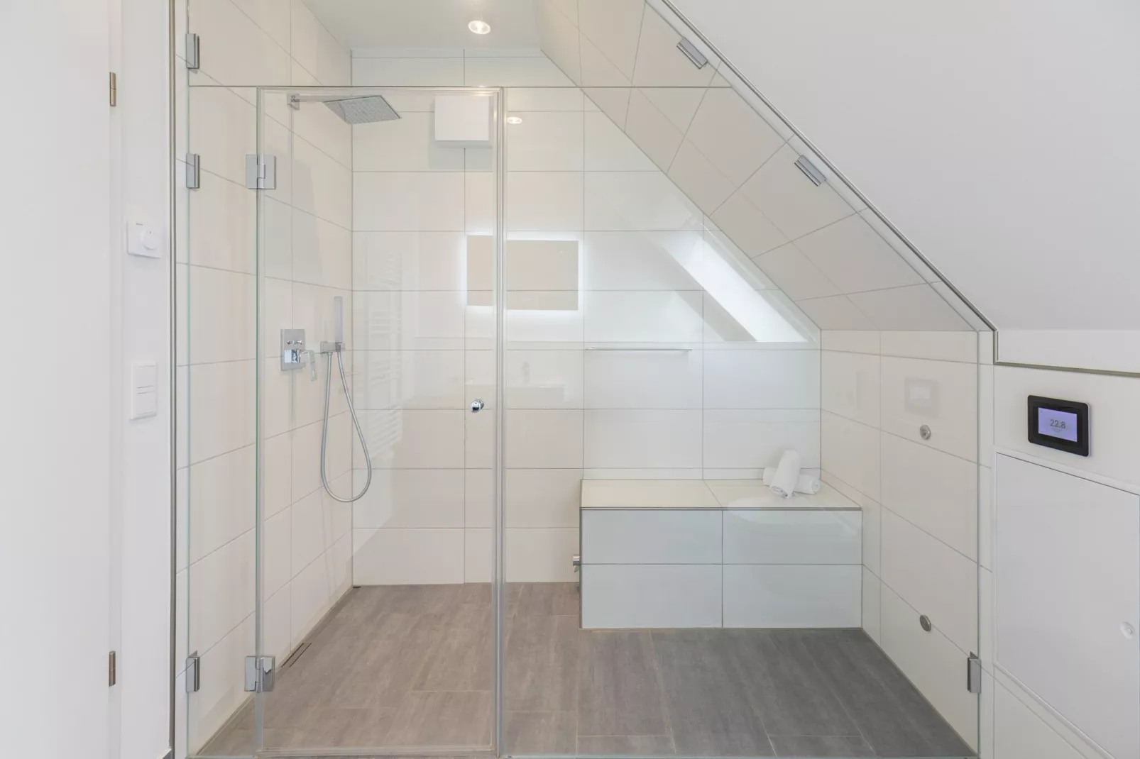 Wattblick de Luxe auf Nordstrand-Salle de bain