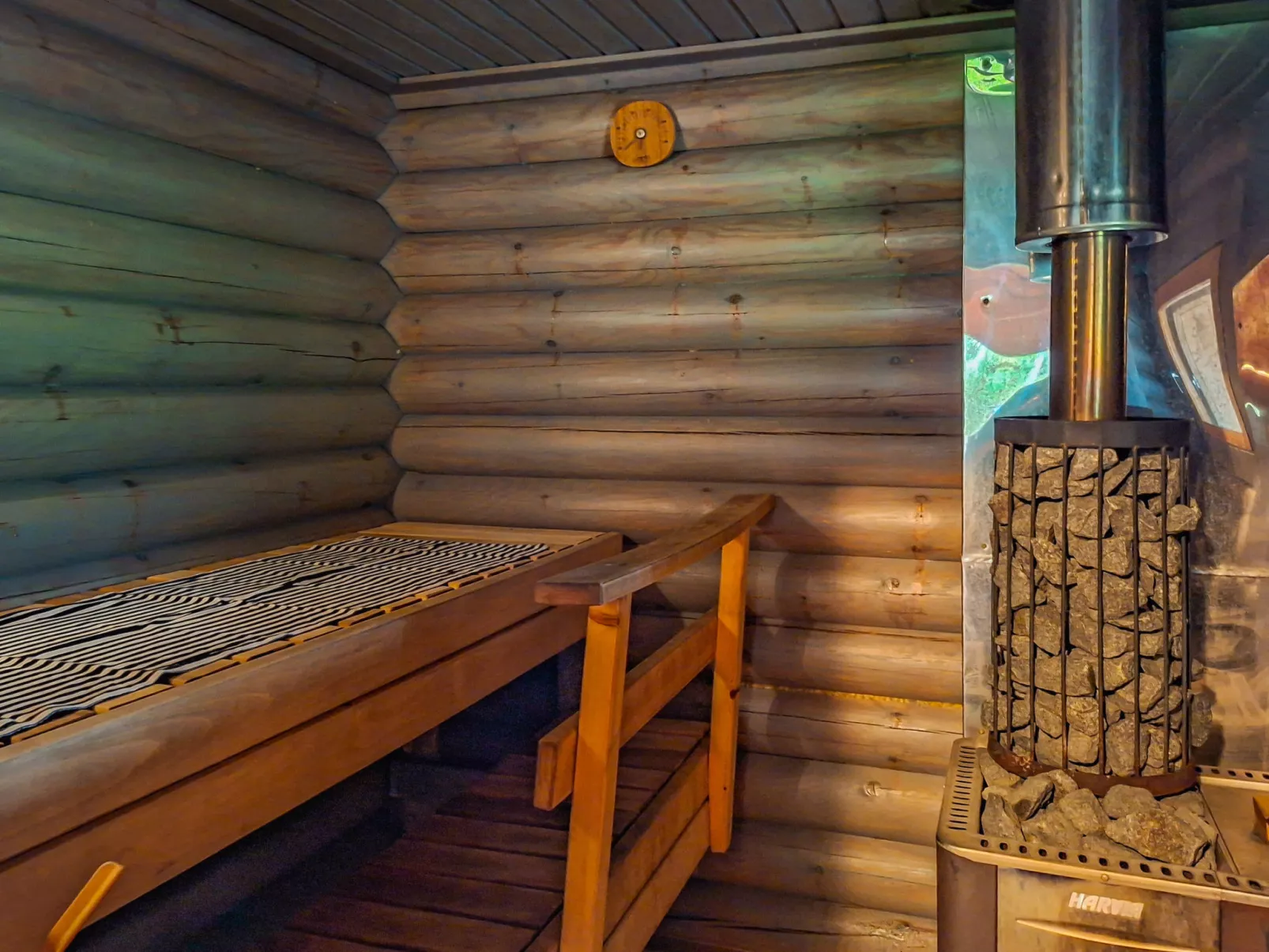 Villa joutsen-Drinnen