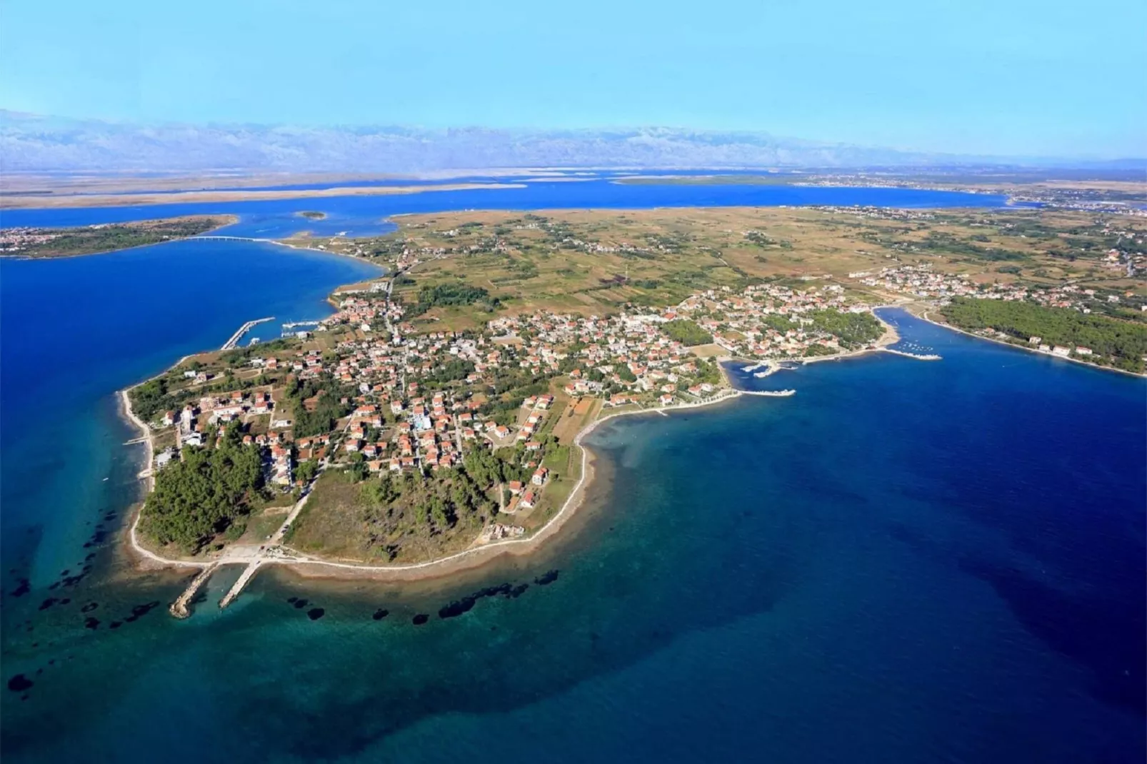 Sea view apartment Privlaka-Gebiete Sommer 20 km