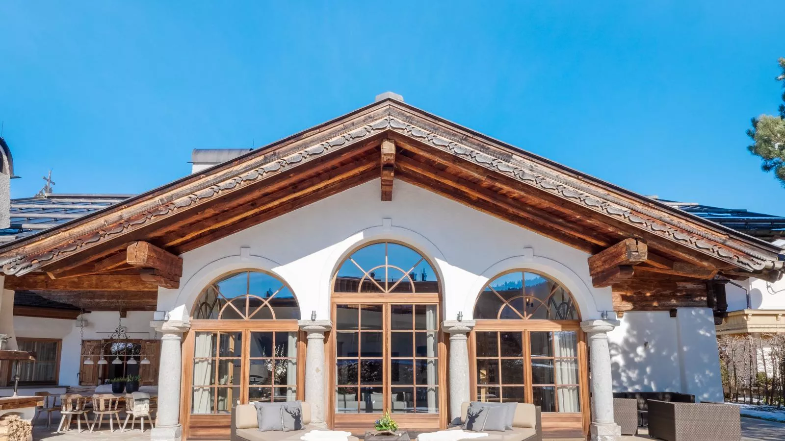 Kitzlodge-Terrasse / balcon