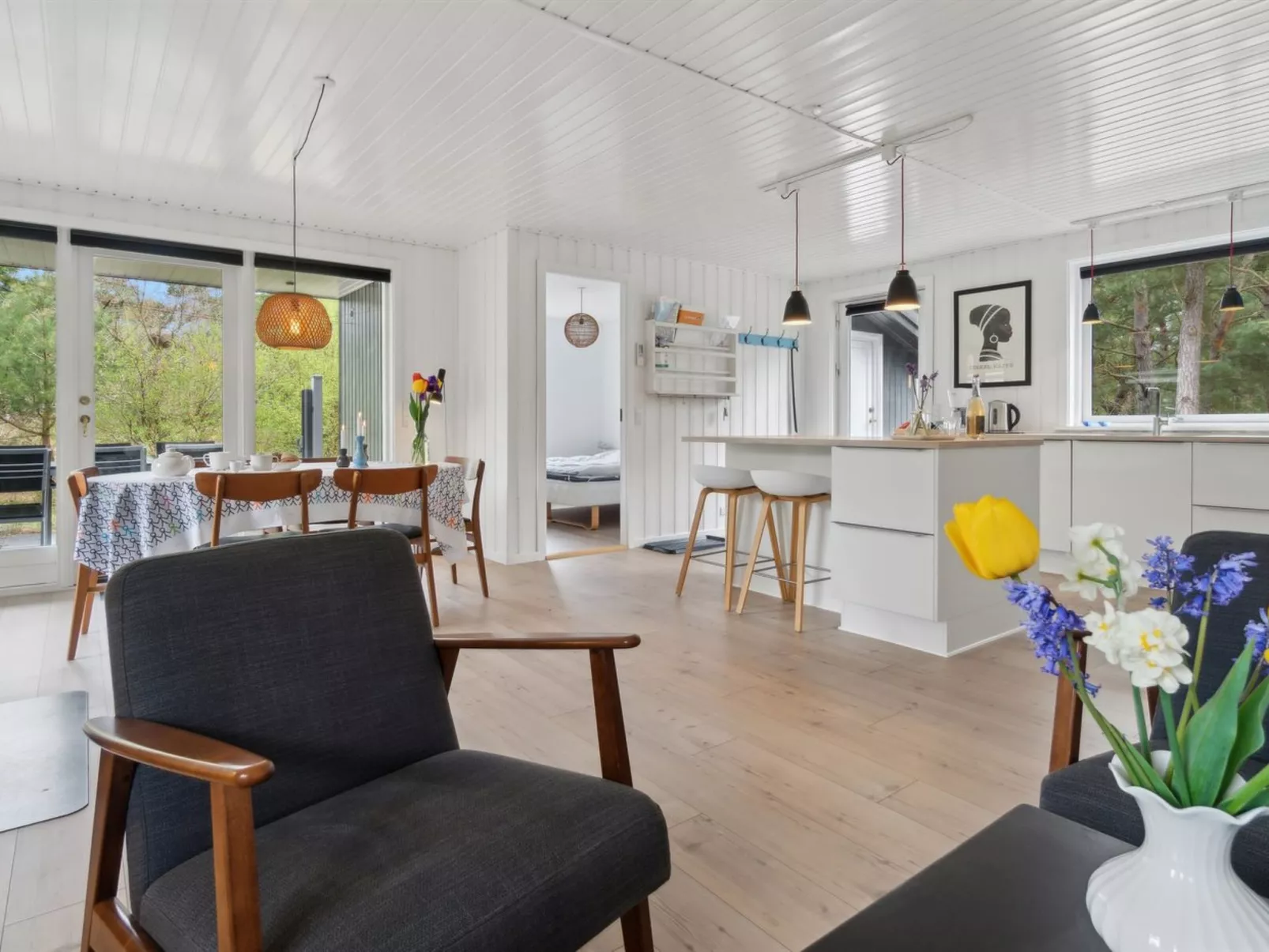 "Ømunde" - 150m from the sea-Drinnen