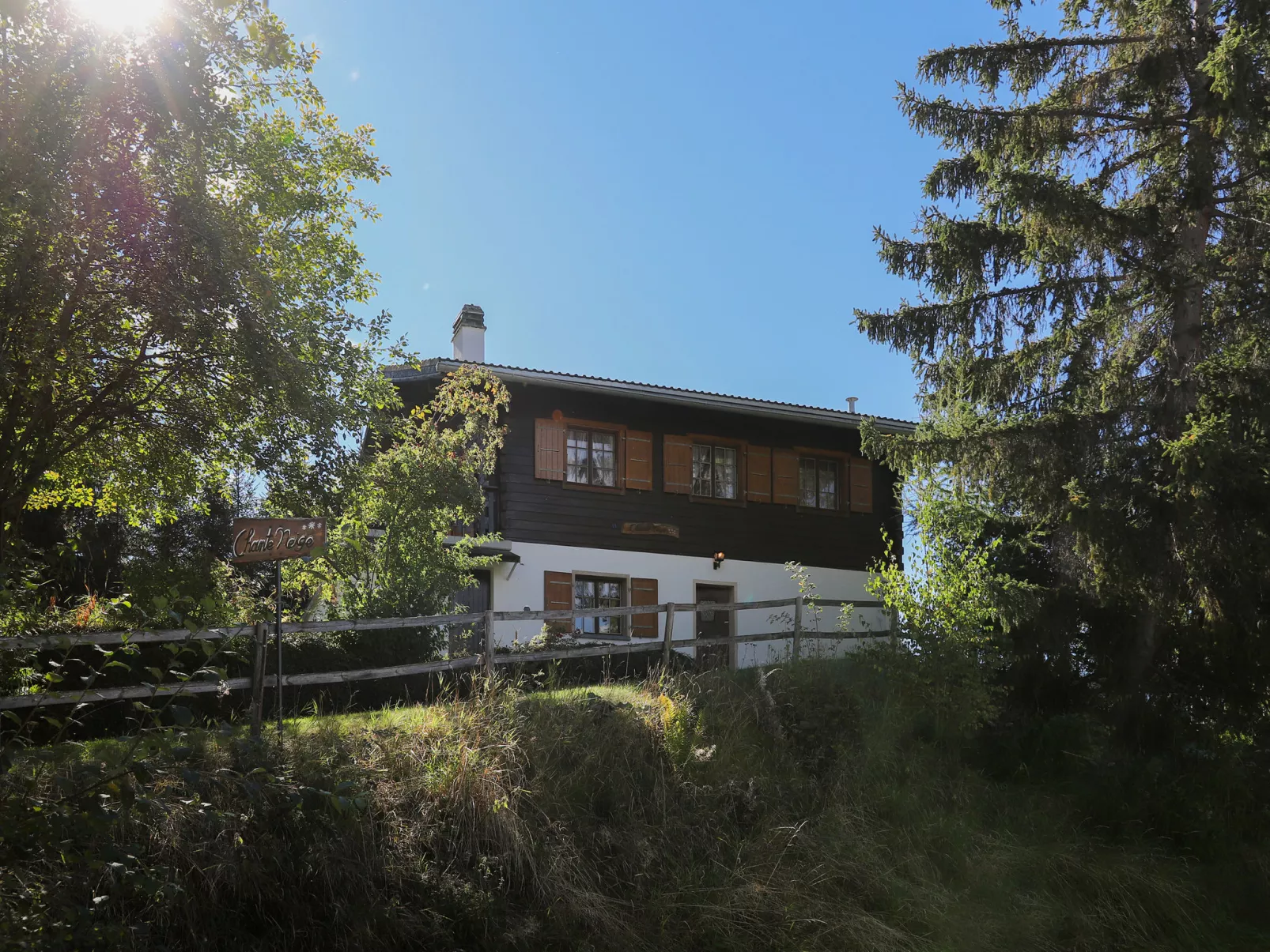 Chalet Chante Neige-Draußen