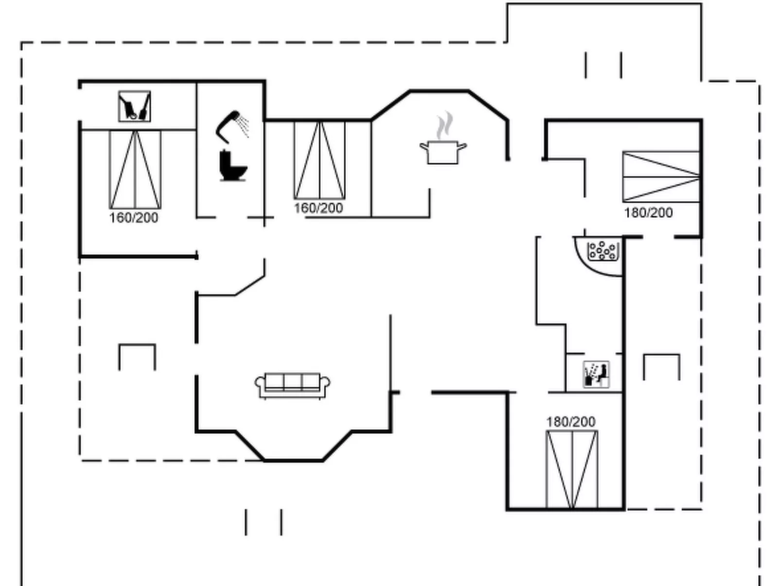 "Aurore" - 700m from the sea-Drinnen