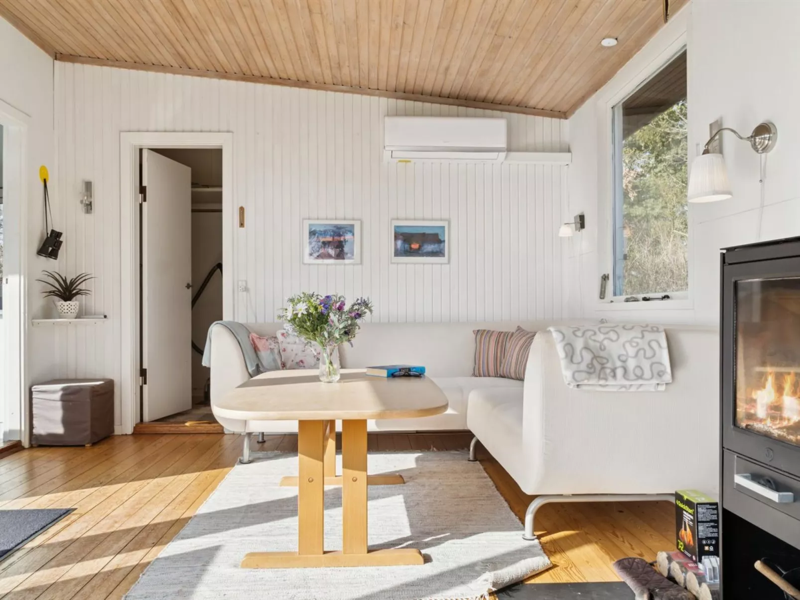 "Salka" - 200m to the fjord-Drinnen