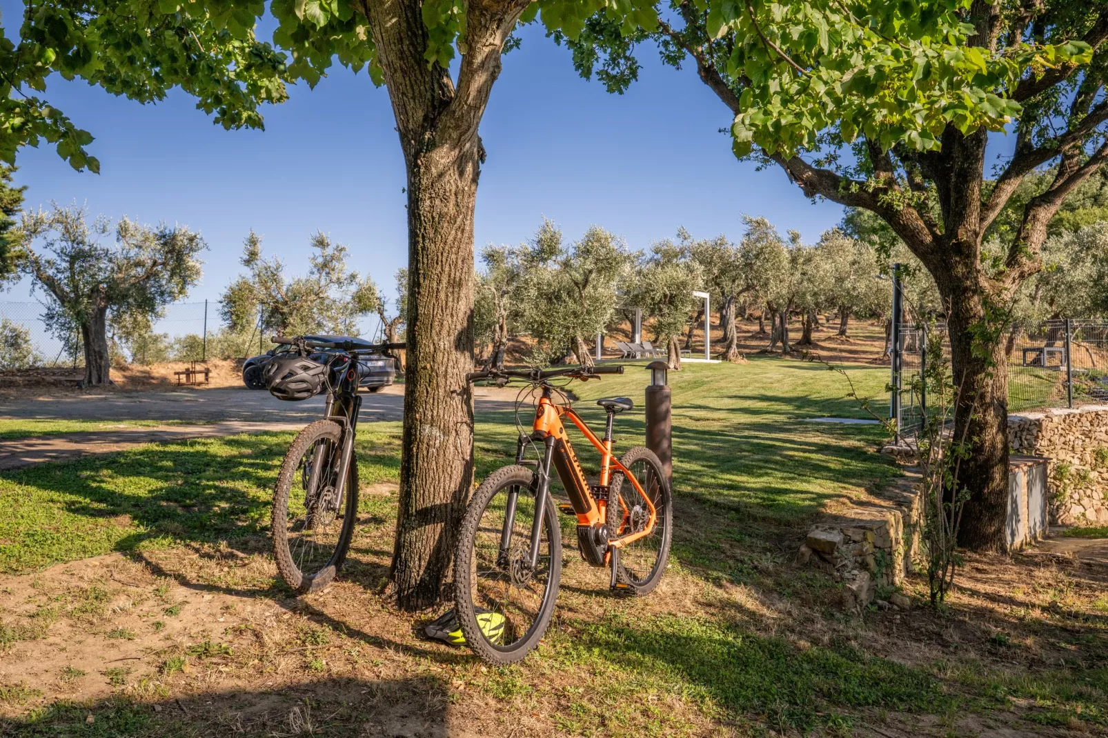 Tenuta del Serra-Jardin en hiver