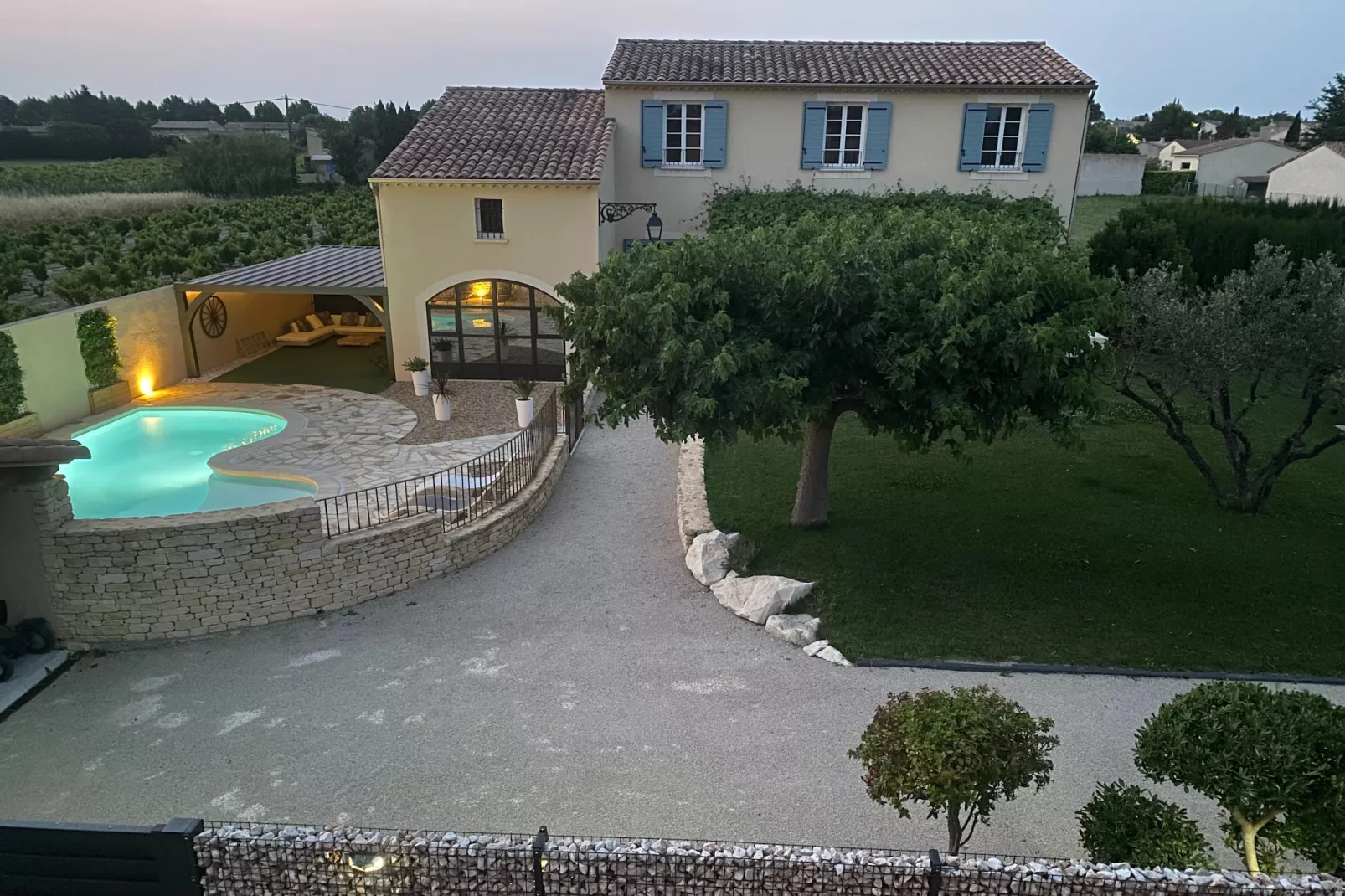 Le Mas d'à côté-Im Freien