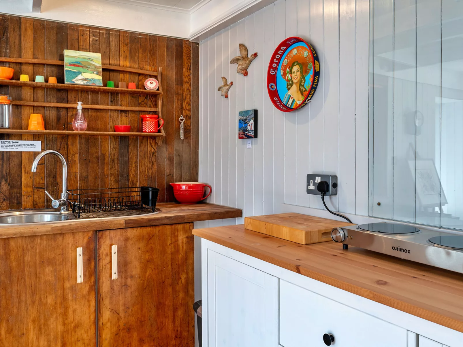 The Watchtower at Western Watch-Inside