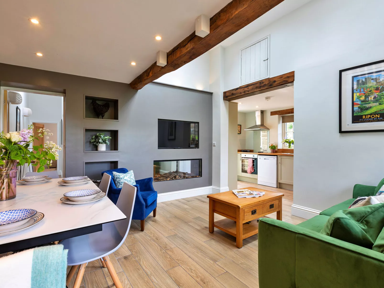 Cherry Cottage Nr Grantley Hall-Drinnen