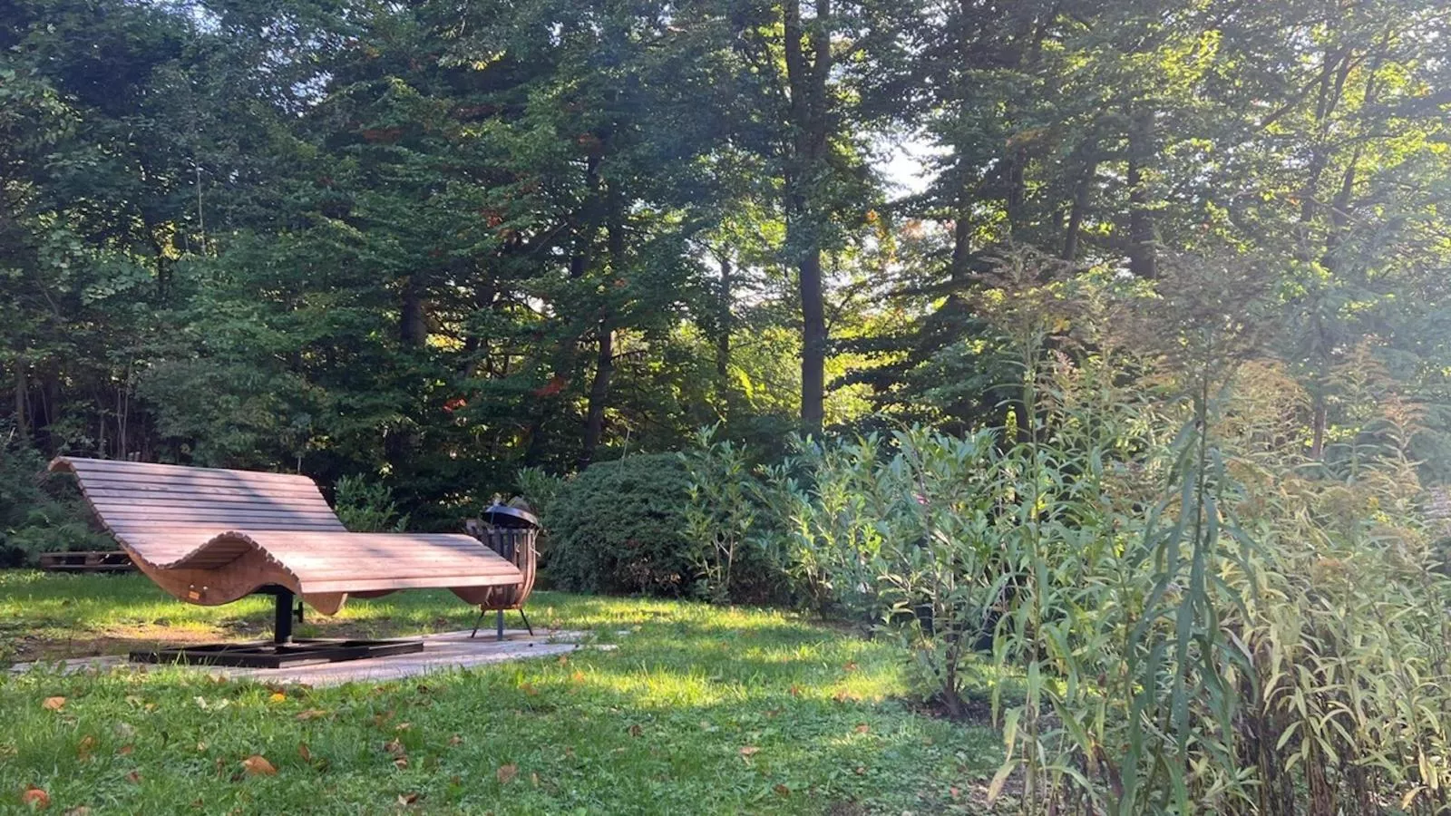 Forsthaus Heinrichsbach-Garten Sommer