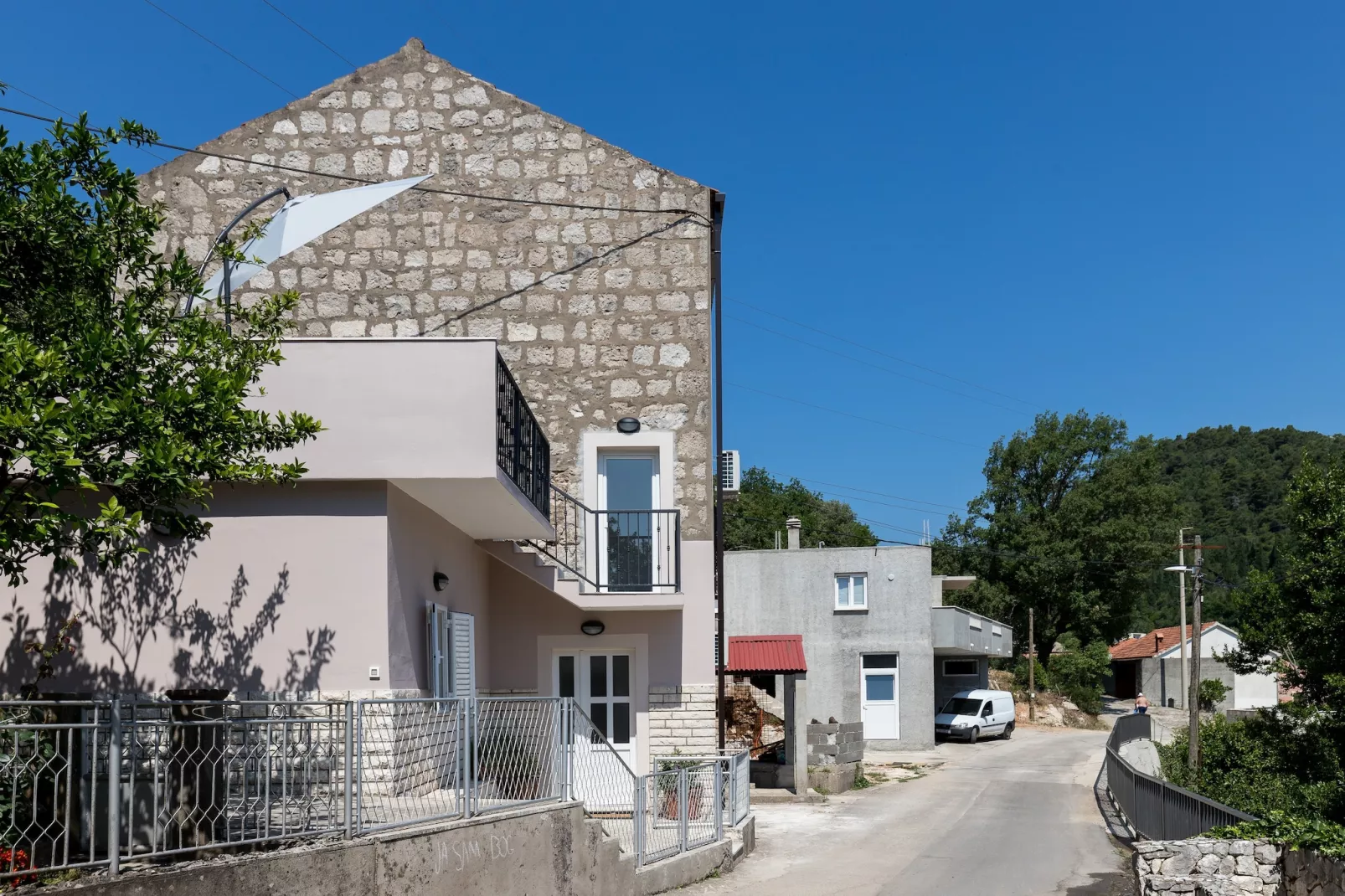 Holiday Home Monika - Two Bedroom Holiday Home with Terrace and Sea View-Outdoor