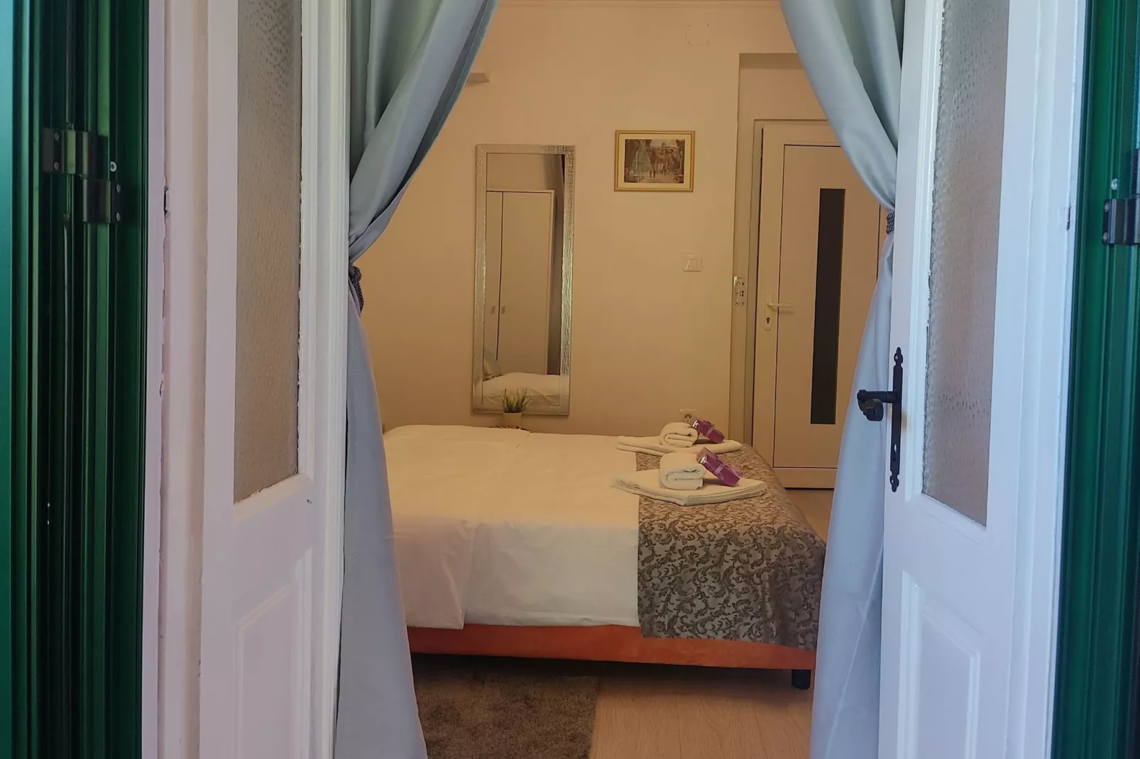Room Porat 2 with Private Terrace - Double Bedroom with Private Terrace-Chambre