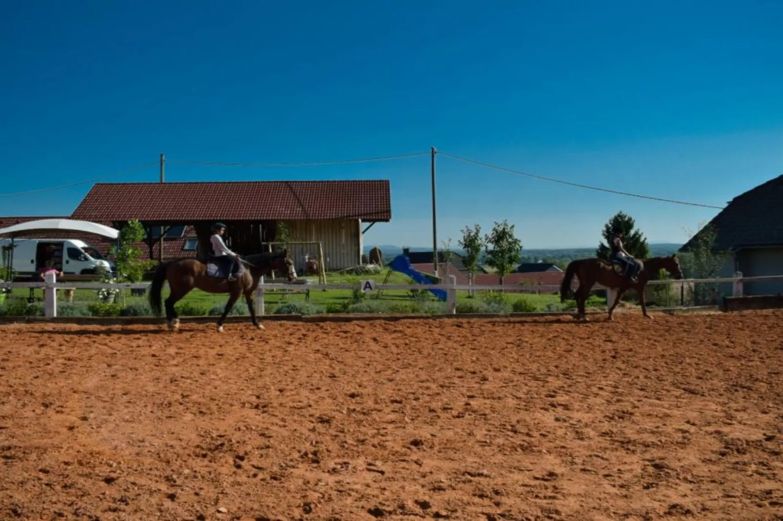 Zevnik Quiet Retreat with Stunning Views and Equestrian Activities - One Bedroom Apartment-Outdoor