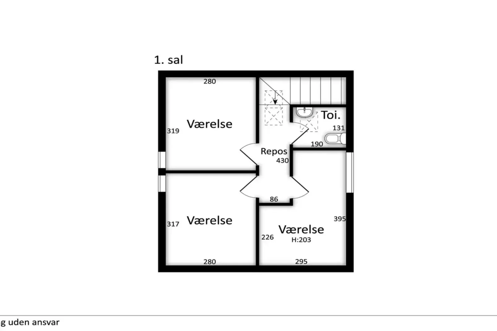 5 Sterne Ferienhaus in Blokhus-Innenbereich