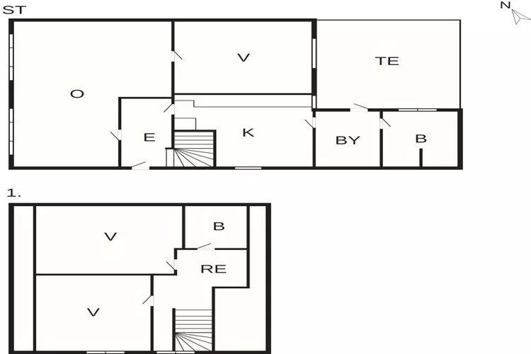 5 etoiles maison de vacances a Rødby-Plan