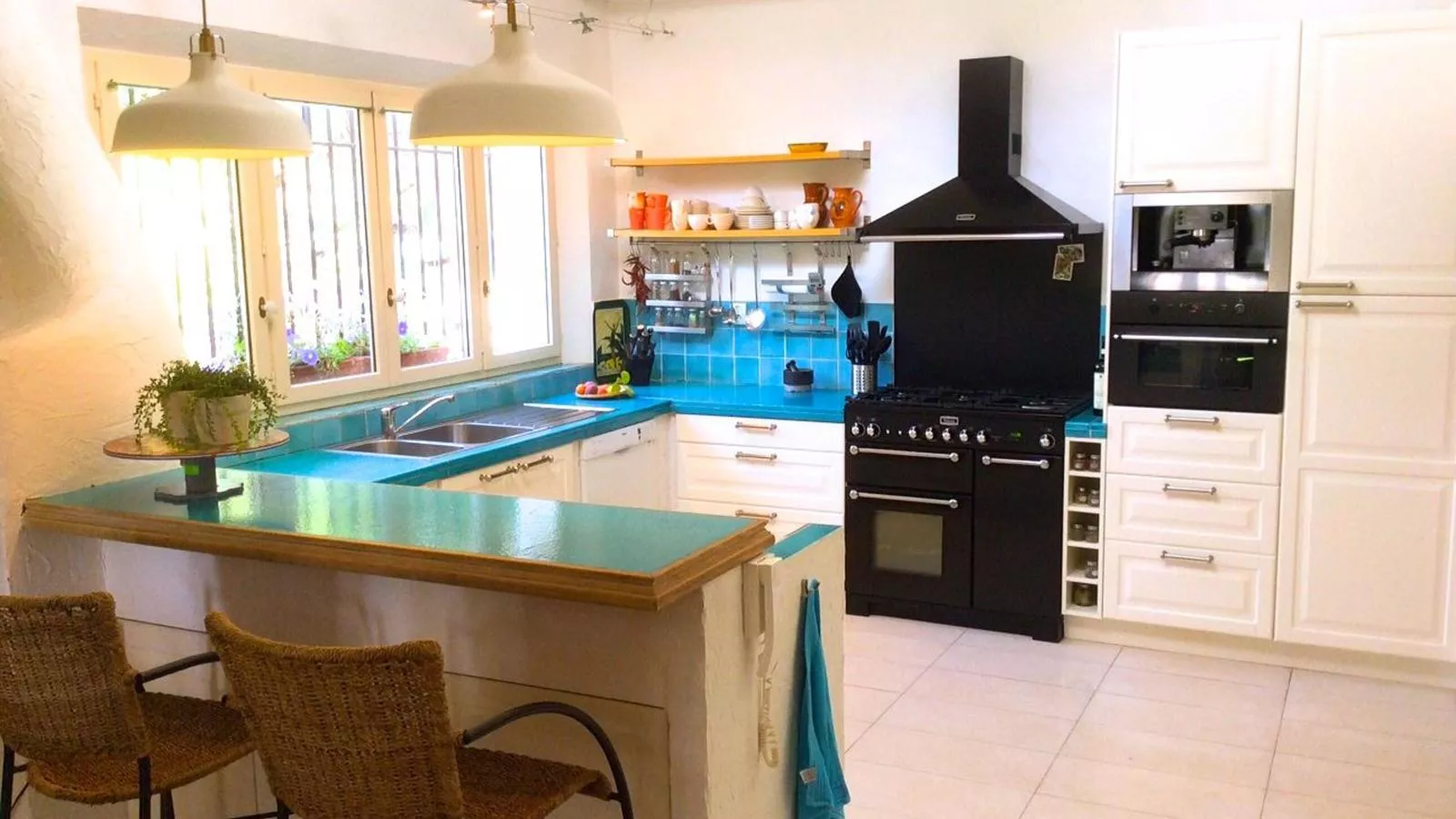 Les Palmiers-Kitchen