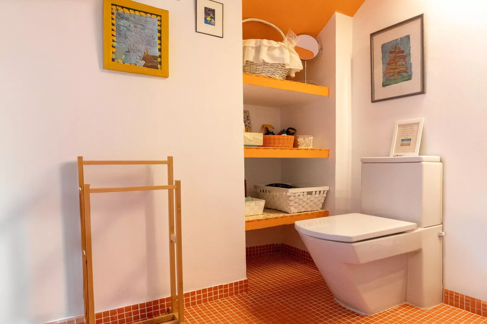 CT 385 AL - Faro's Soulrise Villa - Mojacar - Pool & Artistic Flair close to the Beach-Bathroom