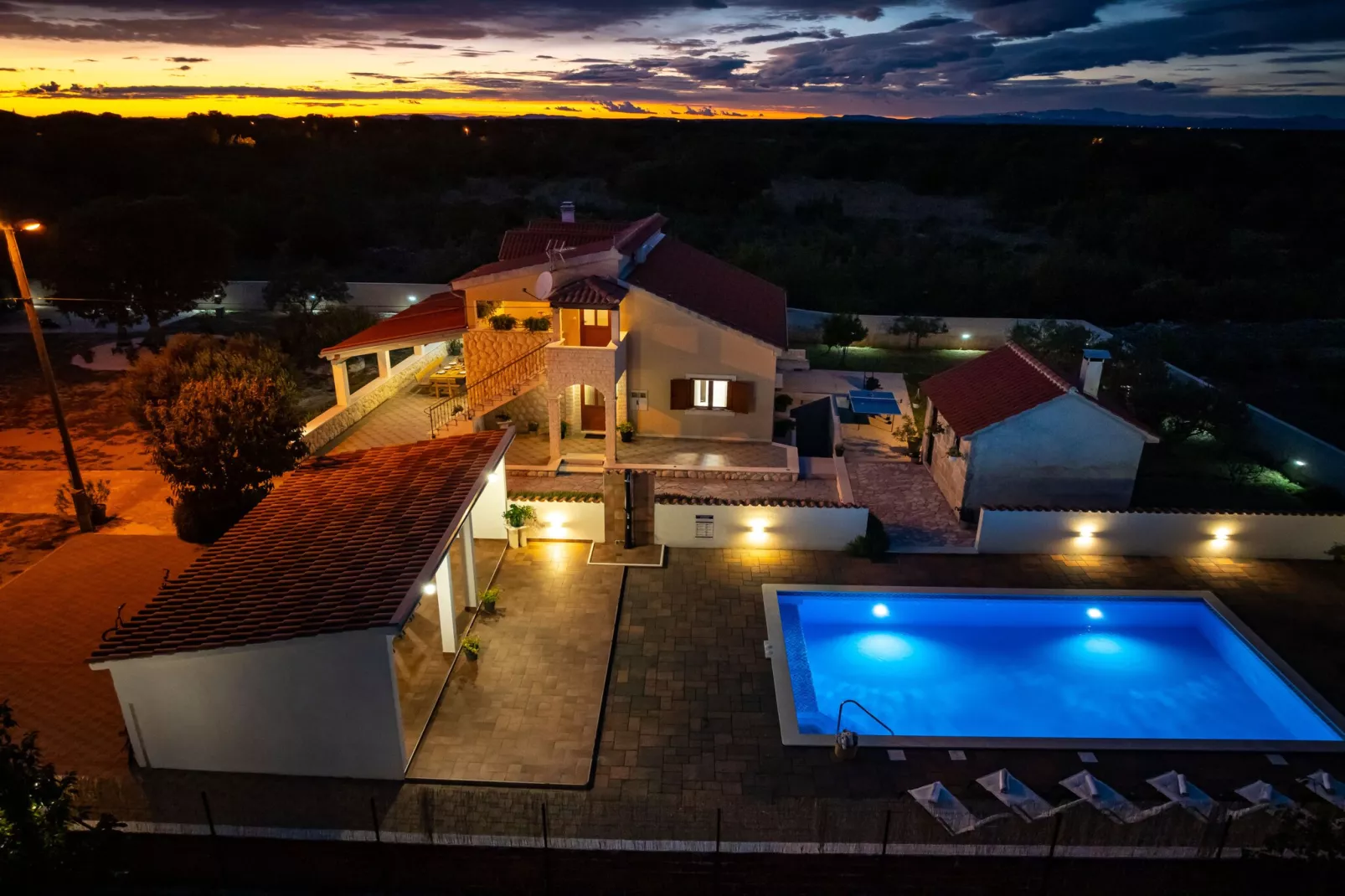 Villa Marijana-Schwimmbad