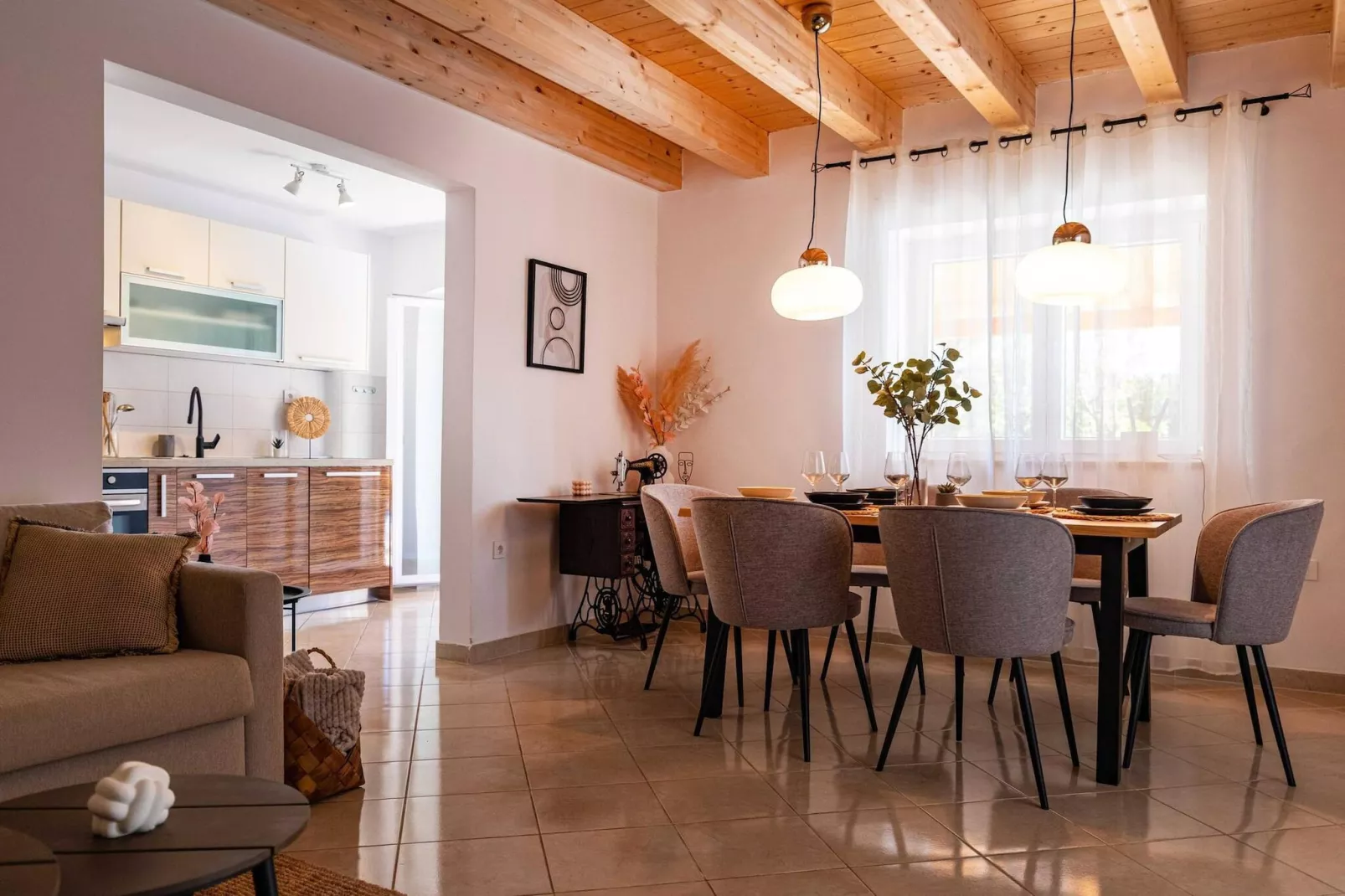 Sea view Villa Nana-Salle à manger