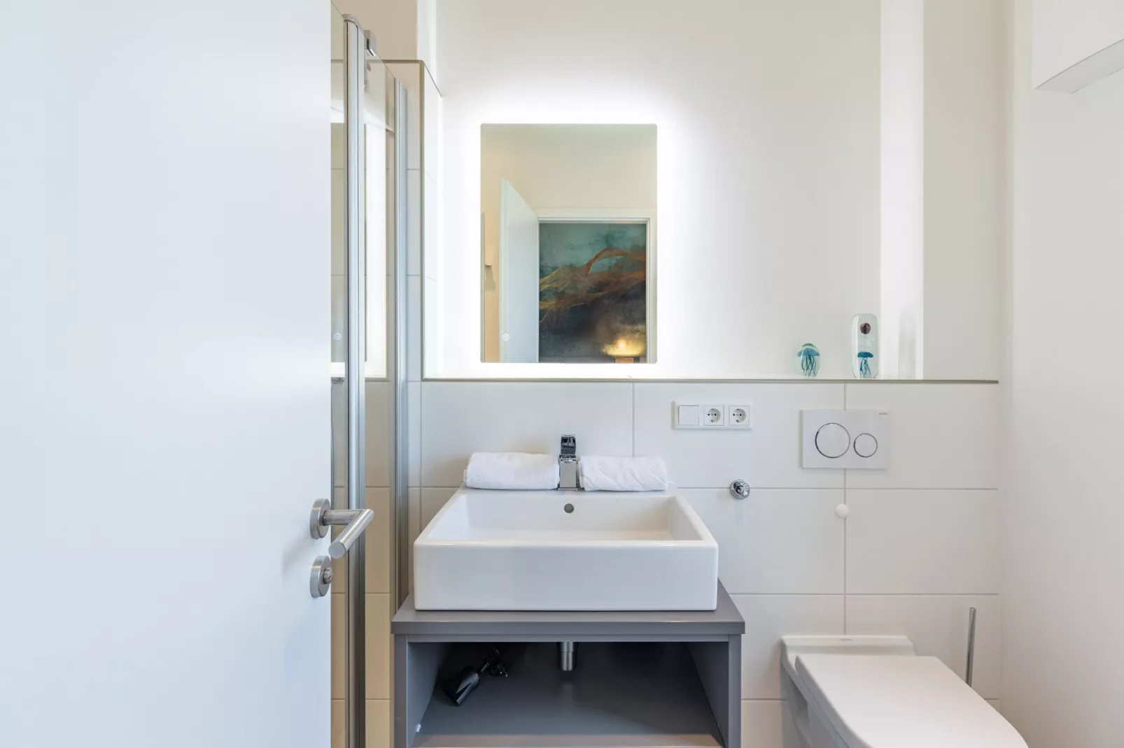 Wattblick de Luxe auf Nordstrand-Salle de bain