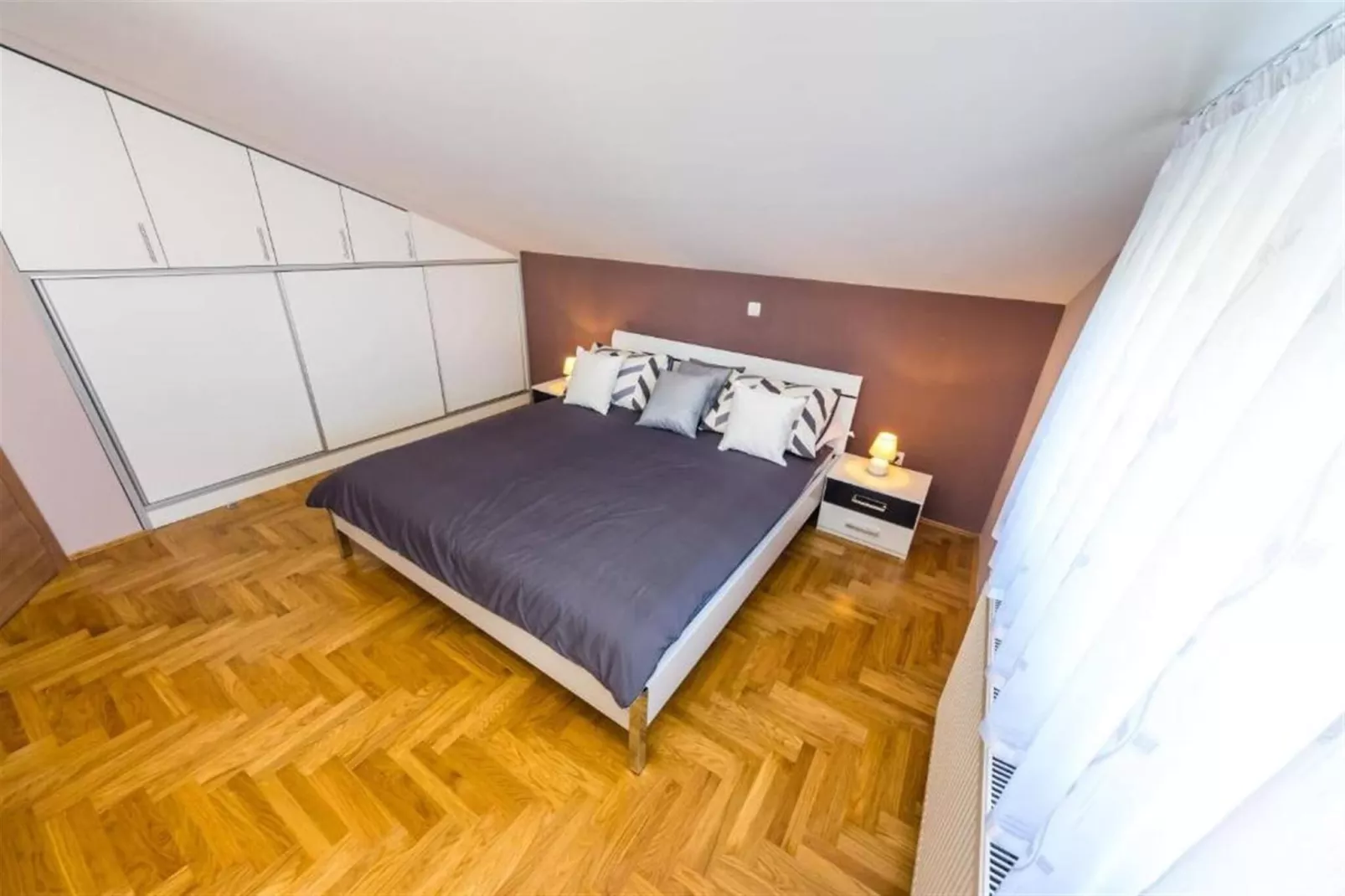 Penthouse apartment Zadar-Chambre